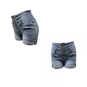 tush Push Colombian light blue high waist shorts